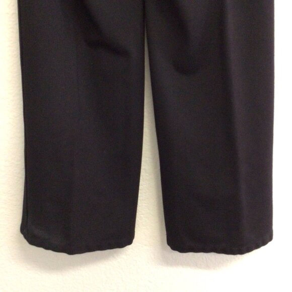 H by Halston Women’s Pants Black Size 10P Petite Pull-On Knit Elastic Waist - Picture 4 of 8